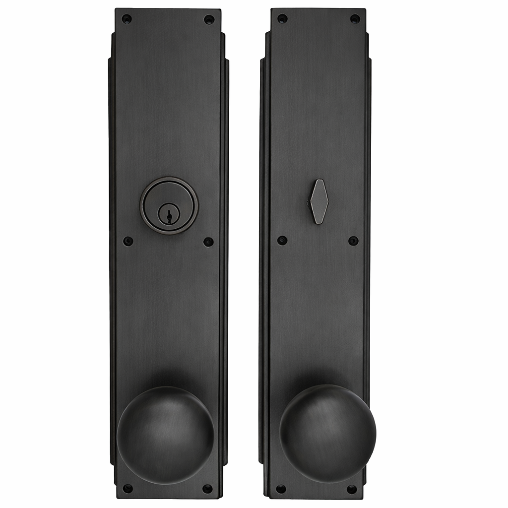 Skyscraper Single Door Entryway Set (Several Knob & Finish Options Available)