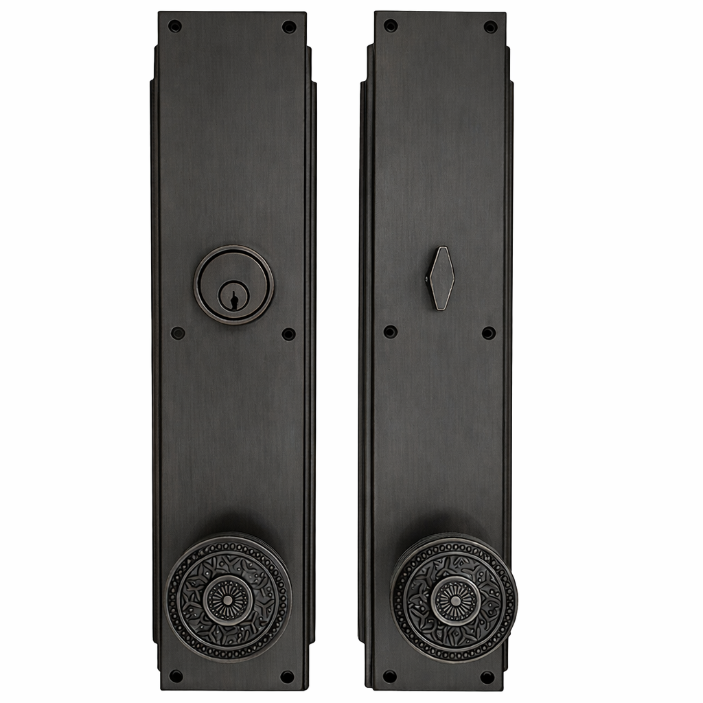 Skyscraper Single Door Entryway Set (Several Knob & Finish Options Available)