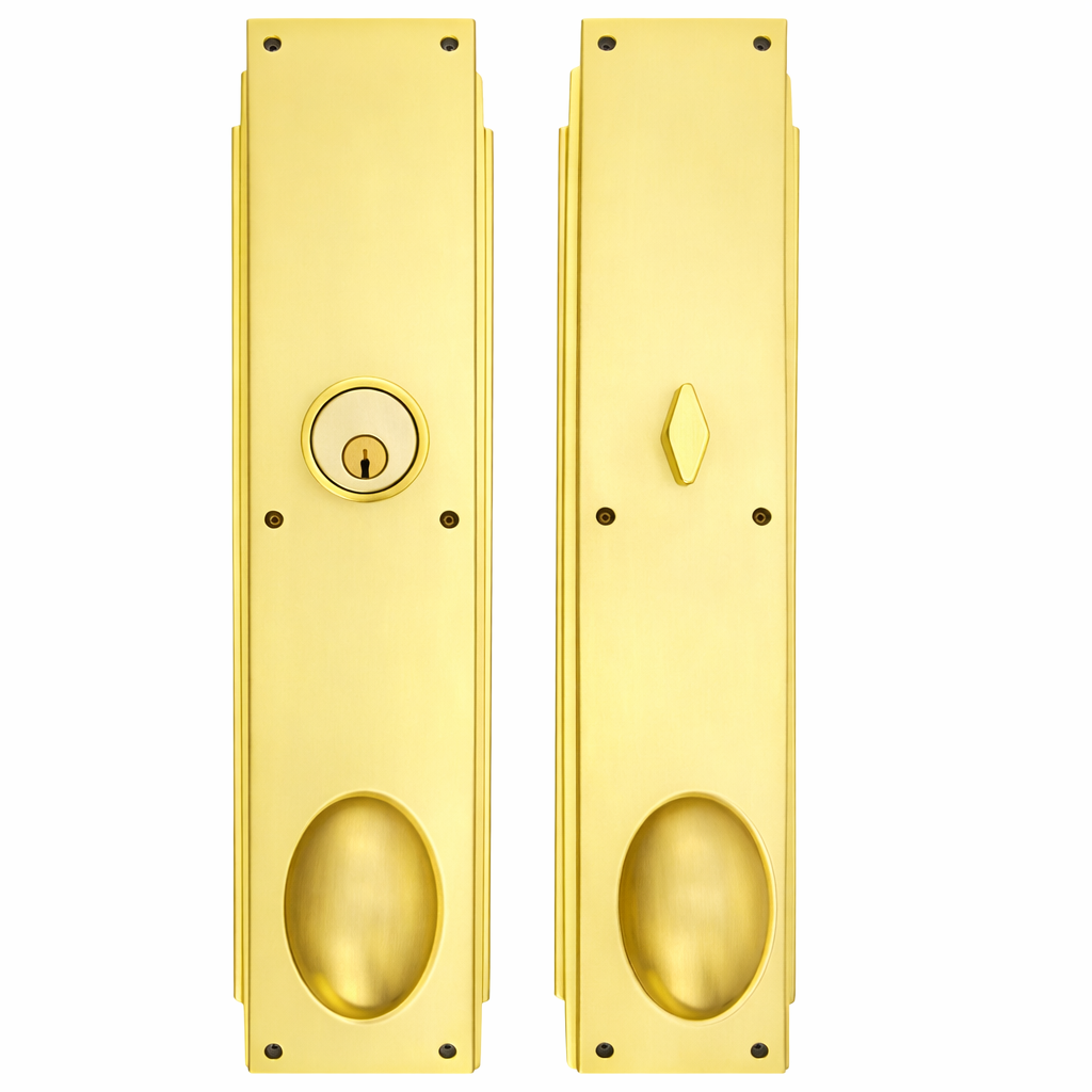 Skyscraper Single Door Entryway Set (Several Knob & Finish Options Available)