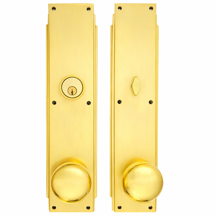 Skyscraper Single Door Entryway Set (Several Knob & Finish Options Available)