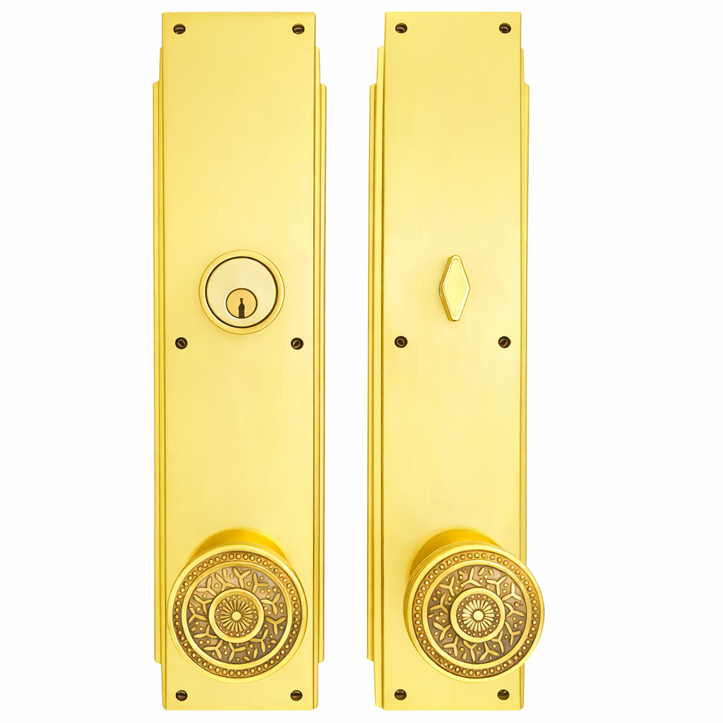 Skyscraper Single Door Entryway Set (Several Knob & Finish Options Available)