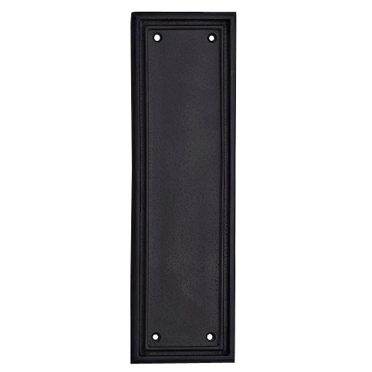 ##Antique Hardware## Open Box Sale Item 10 Inch Solid Brass Classic Style Push Plate (Oil Rubbed Bronze Finish)