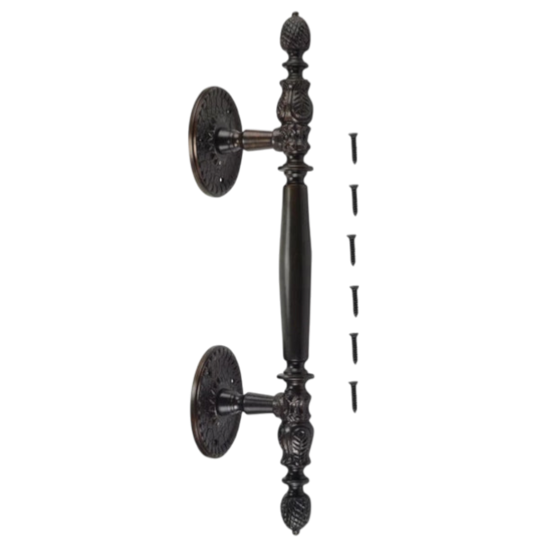 13 Inch Large Solid Brass Heavy Duty Door Pull (Several Finishes Available)