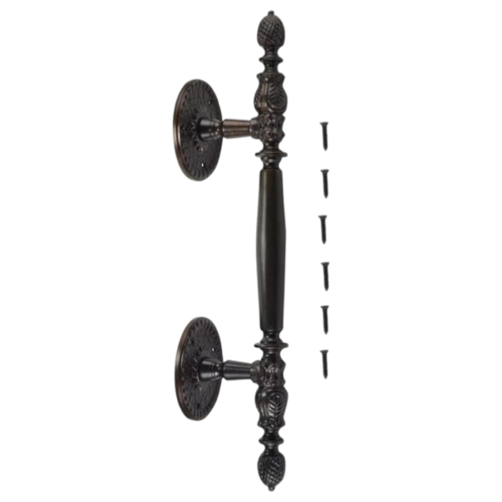 13 Inch Large Solid Brass Heavy Duty Door Pull (Several Finishes Available)