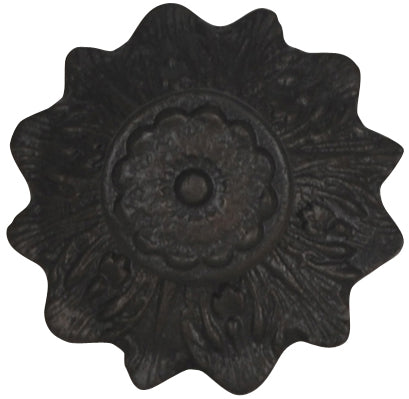 ##Antique Hardware## 2 2/5 Inch Solid Brass Victorian Floral Cabinet & Furniture Knob (Several Finishes Available)