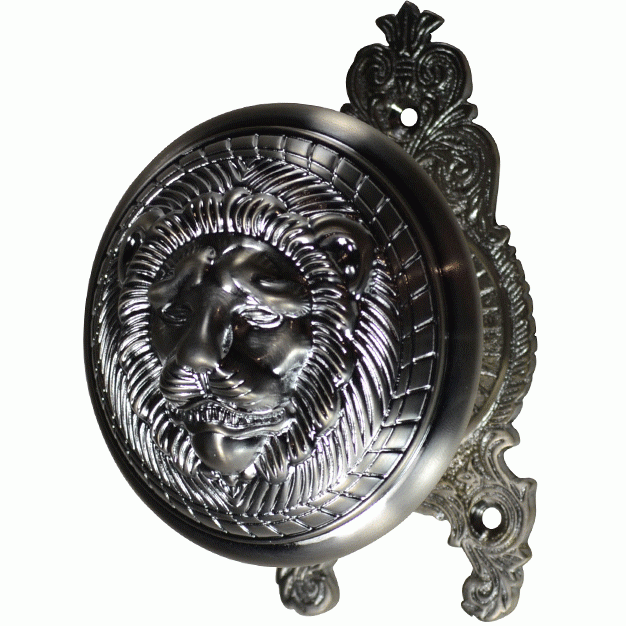 ##Antique Hardware## Ornate Victorian Rosette Door Set with Lion Door Knob (Several Finishes Available)