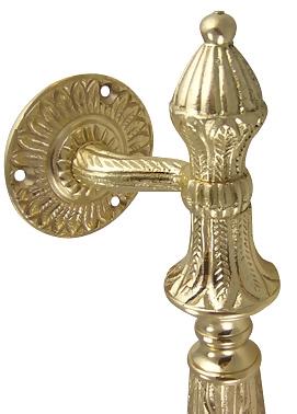 15 1/2 Inch Large Solid Brass Door Pull