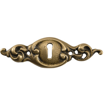 3 1/2 Inch Solid Brass Victorian Escutcheon