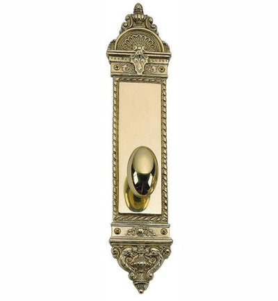 Solid Brass L'Enfant Style Oval Door Knob Set