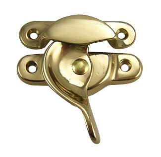 Solid Brass Sash Lock or Table Leaf Lock