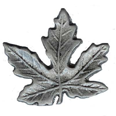Canadian Maple Leaf Metal Cabinet and Furniture Knob