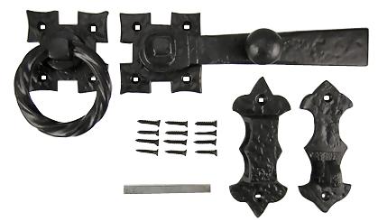 Solid Iron Colonial Style Door or Gate Latch
