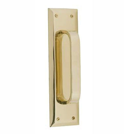 10 Inch Quaker Style Door Pull Plate in Several Finishes