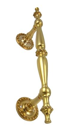 9 3/4 Inch Solid Brass Estate Handle in Several Finishes