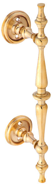 9 1/2 Inch Solid Brass Traditional Door Pull