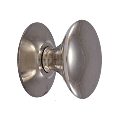 Traditional Solid Brass Round Cabinet & Furniture Knob