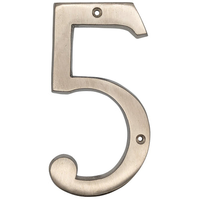 6 Inch Tall House Number 5