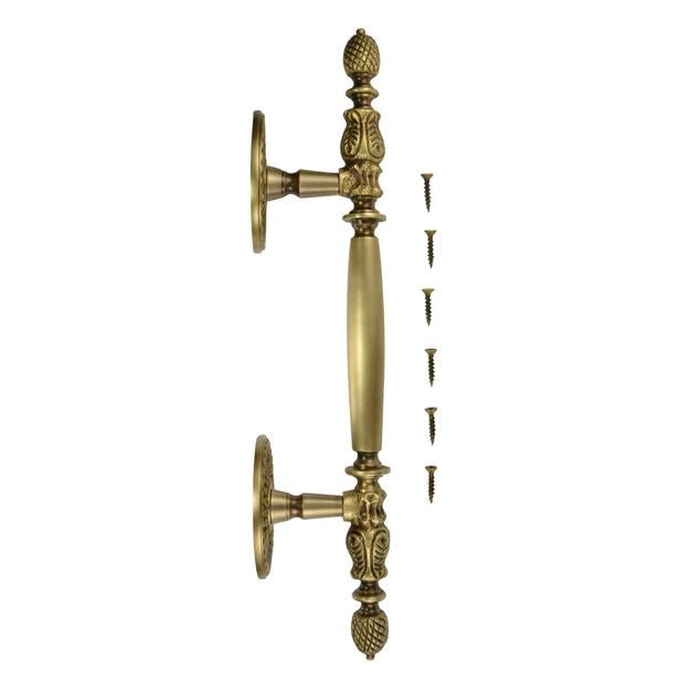 13 Inch Large Solid Brass Heavy Duty Door Pull (Several Finish Options)