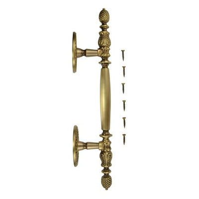 13 Inch Large Solid Brass Heavy Duty Door Pull (Several Finish Options)