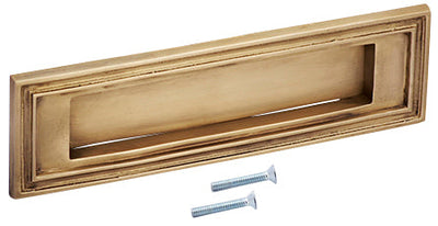 Mission Style Mail Slot for Front Doors Several Finishes Available