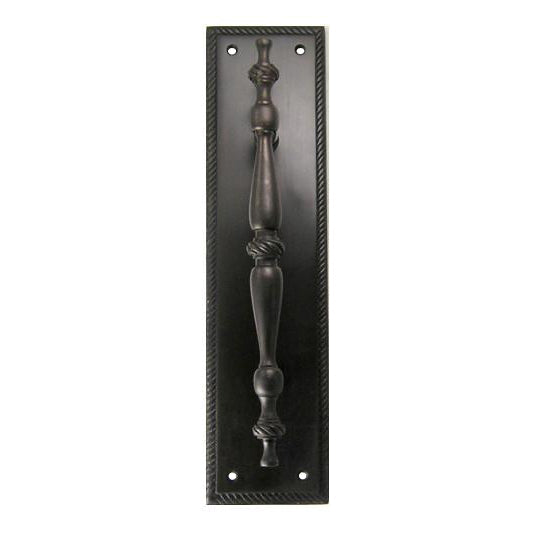11 1/2 Inch Georgian Roped Style Door Pull (Several Finishes Available)