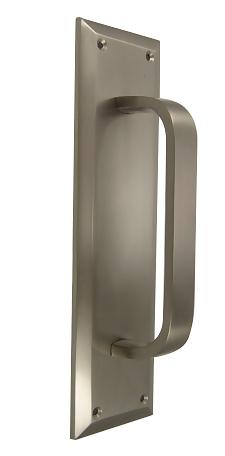 10 Inch Quaker Style Door Pull Plate in Several Finishes