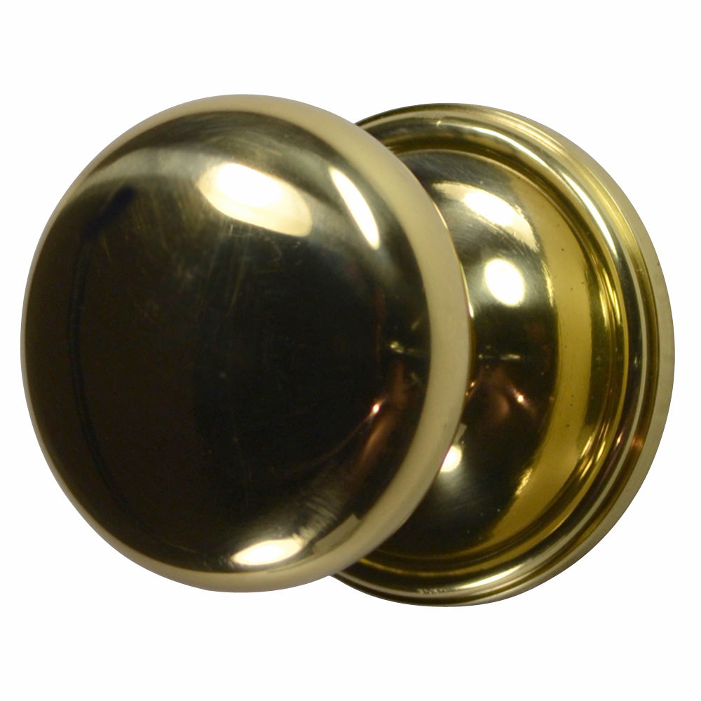 Traditional Brass Door Knob with Victorian Rosette